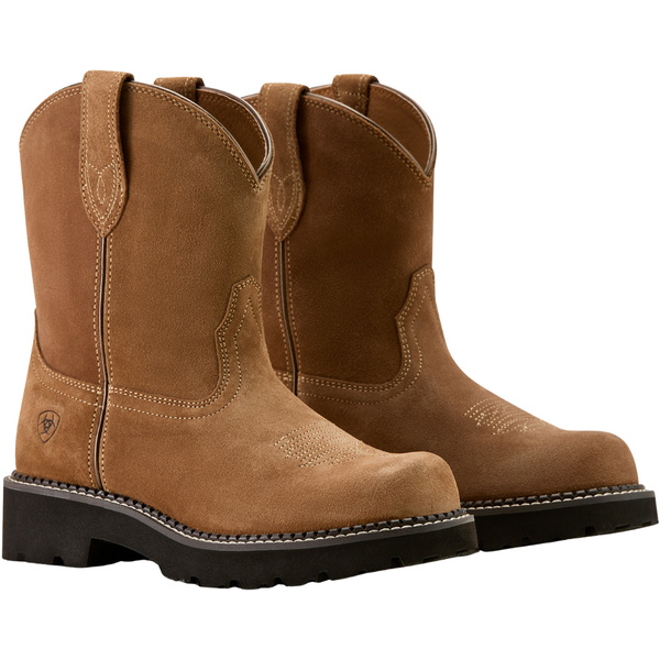 2025 Ariat Womens Fatbaby Slouch Western Boot 10063871 - Crushed Peanut